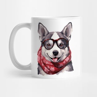 Fancy Siberian Husky Dog Mug